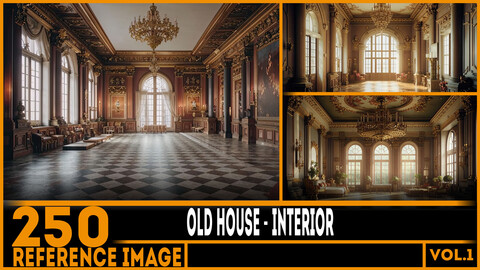 250 ART - Old House Interior - Reference 6K Package vol.1