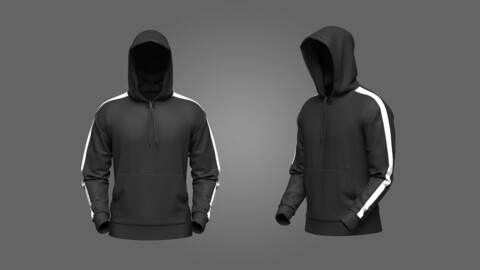 Male Tracksuit 3D Model