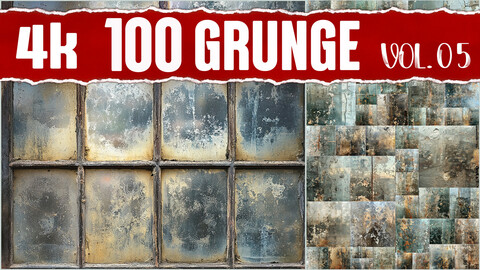 100 4K PNG Grunges VOL.05|4K PNG Imperfections