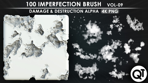 Imperfection Brush VOL 09 - 100 Damage & Destruction Alpha