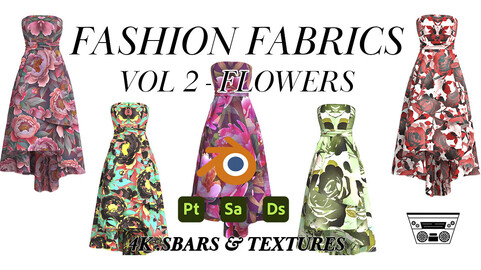 Fashion Fabrics Vol 2 - Flowers