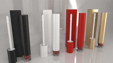 Lipstick Tube and Box