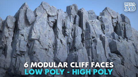 6 Modular Cliff Faces - 240915