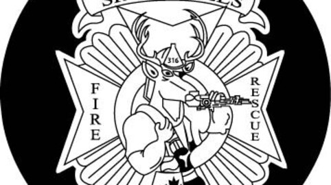 SHORT HILLS PELHAM FD FIRE RESCUE LINE ART  BLACK AND WHITE CNC LASER CUTTING METAL ENGRAVING, WOOD,CRICUT FILE, DIGITAL FILE