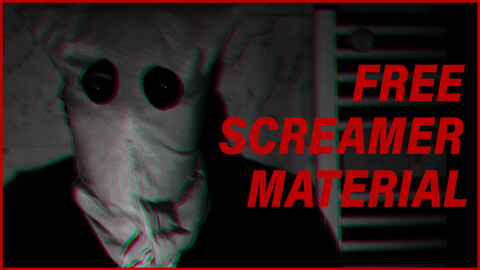 Free Screamer Post Process Material