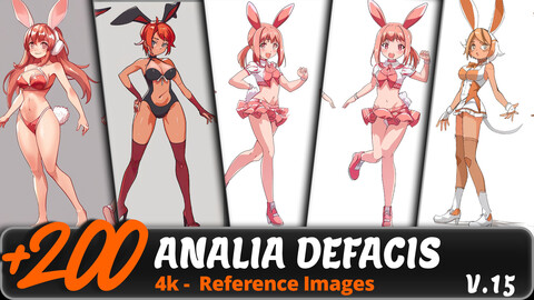 ANALIA DEFACIS VOL. 15/ 4K/ Reference Image