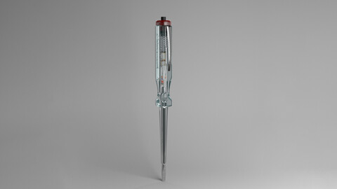 Test Light Screw Driver 3D Model