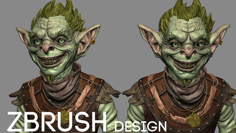 Goblin Concept Bust