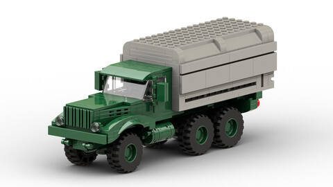 Lego US Army Truck