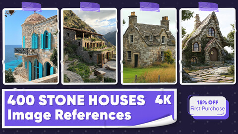 400 Stone House Image References - Vol 01