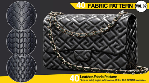 40 Leather-Fabric Pattern VOL 2