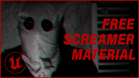 Free Screamer Post Process Material