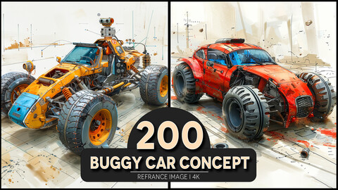 Buggy Car Concept 4K Reference/Concept Images