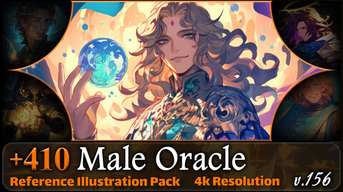 410 Male Oracle Reference Pack | 4K | v.156