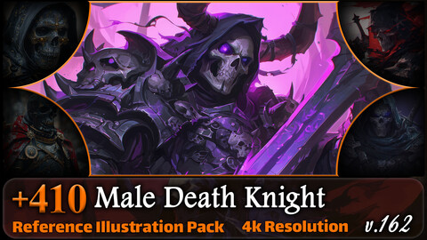 410 Male Death Knight Reference Pack | 4K | v.162