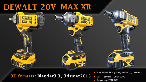 DEWALT 20V MAX XR