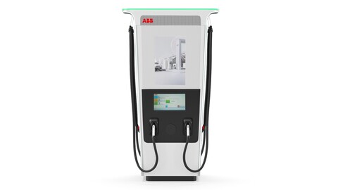 ABB Terra 360 Hypercharger EV Charging Station | 3D Model