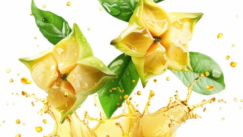 Starfruit Splash: Nature’s Tropical Star