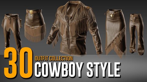 30 Cowboy Style Wear Collection- VOL 20