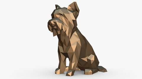 Yorkshire Terrier figure