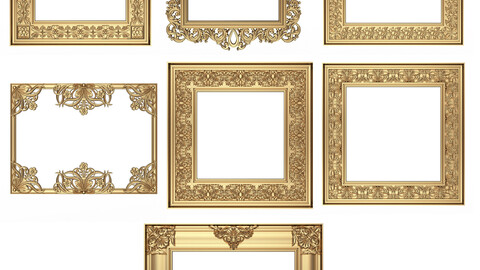 Classic Frame and Mirror Collection 05