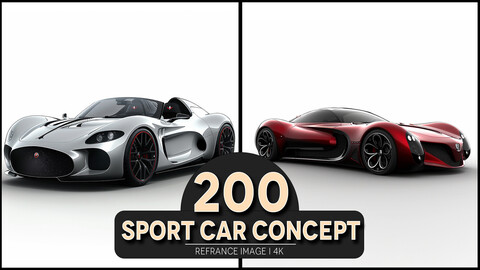 Sport Car Concept 4K Reference/Concept Images