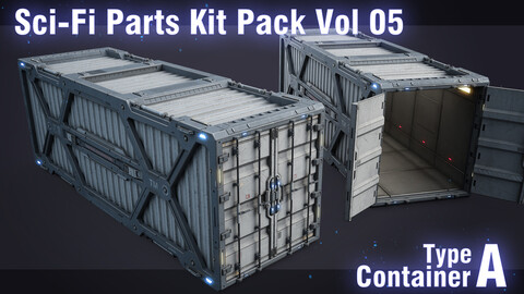 Sci-Fi Container Type A -PBR