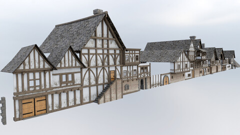 Modular Medieval Tudor Buildings