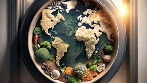 World Food Day – Inspiring Food and Global Awareness Illustration for Design Projects