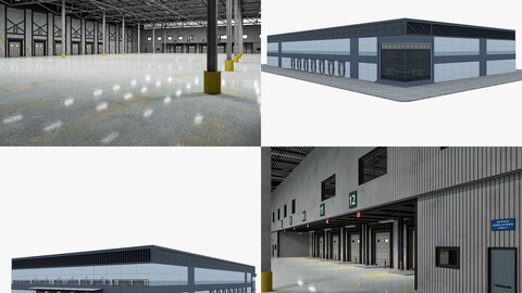 Warehouse Logistic 8 interior and exterior