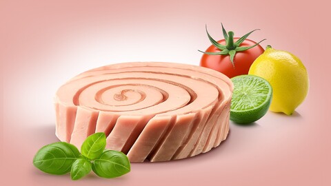 High-Quality Tuna Image – PSD File