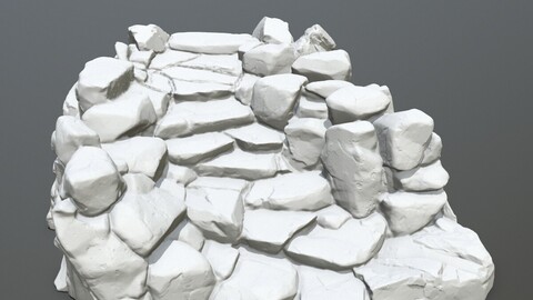 Old Stairs STL 3D Print Model