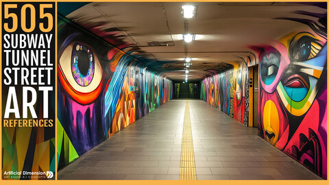 505 Subway Tunnel Street Art