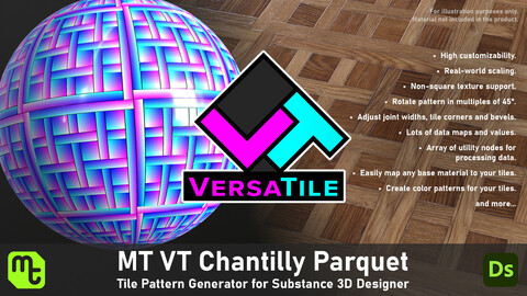 MT VersaTile - Chantilly Parquet