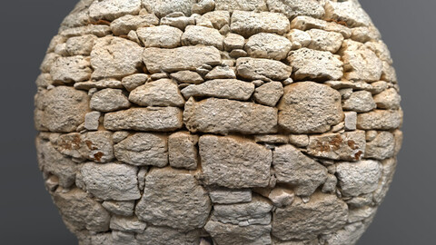 Wall, stone 08046 – PBR Material GamesTextures.com