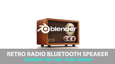 Retro Radio Bluetooth Speaker