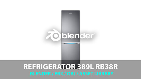 refrigerator 389L RB38R