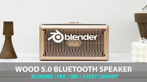 Wood 5.0 Bluetooth Speaker