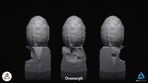 Ovomorph - Zbrush Sculpt