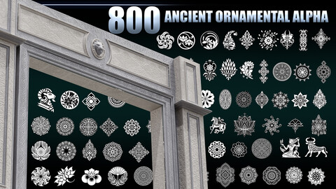 800 ANCIENT ORNAMENTAL ALPHA (MEGA ANCIENT ALPHA PACK) VARIETY MODEL