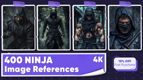 400 Ninja Image References - Vol 01