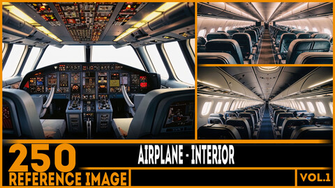 250 ART - Airplane Interior - Reference 6K Package vol.1