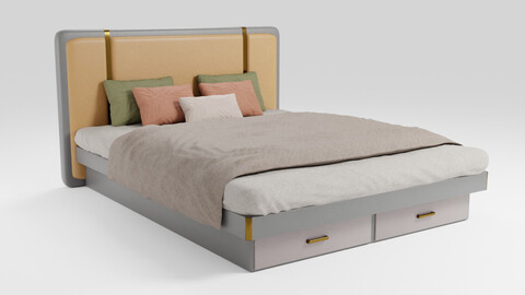 High quality bed with stylish design