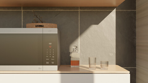 Kitchen Afternoon + Render Imagens + Models