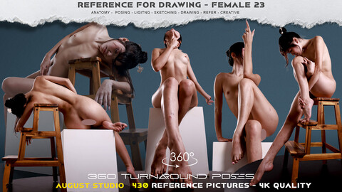 Drawing Reference - Female 23 - |30% Off Coupon Code In Description|