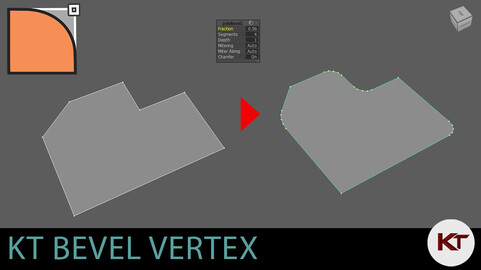 KT Bevel Vertex