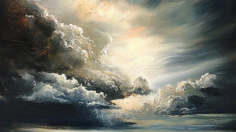 Tempest Unveiled: A Stormy Coastal Dawn 4