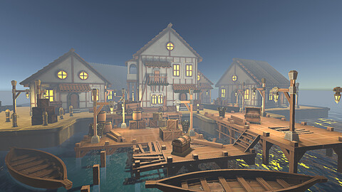 Port Assets | Stylized