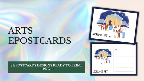 FibeiDigiCards_ePostcard - Title: Arts Design 4