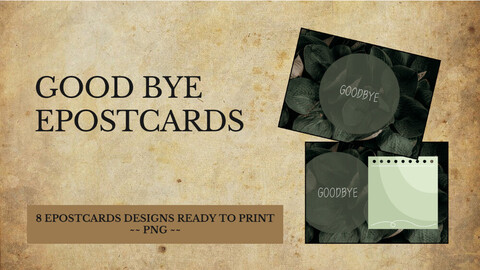 FibeiDigiCards_ePostcard - Title: Goodbye Design 7